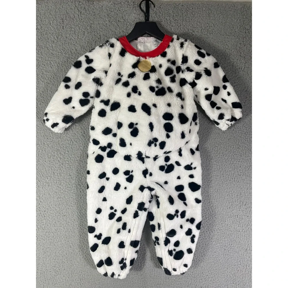 Disney Parks 101 Dalmatians Costume Toddler 18 24 Months Plush Halloween